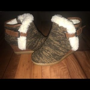 Muk Luks Wedge Bootie